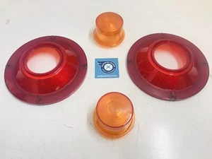 JUEGO DE LENTES INDICADORES Y LUZ TRASERA ÁMBAR ALTA CALIDAD FORD XR GT FALCON 1967 - Imagen 1 de 3