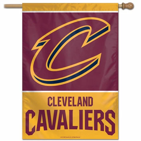 CLEVELAND CAVALIERS HOUSE FLAG 28"X40" VERTICAL BANNER NBA LICENSED Cover