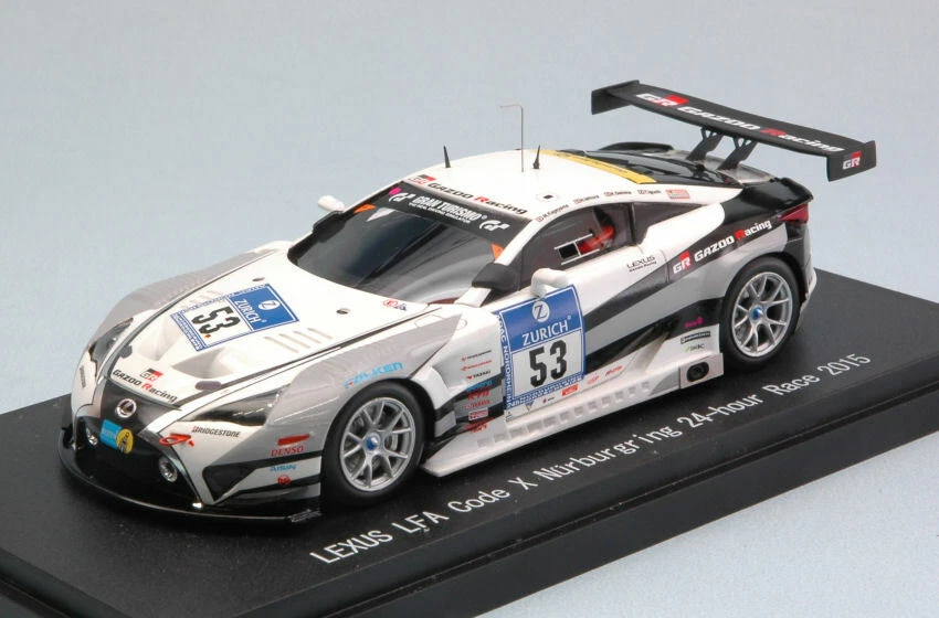 Lexus Lfa #53 14th 24 H Nurburgring 2015 Kageyama / Ishiura / Ooshima 1:43 Model - Immagine 1 di 1