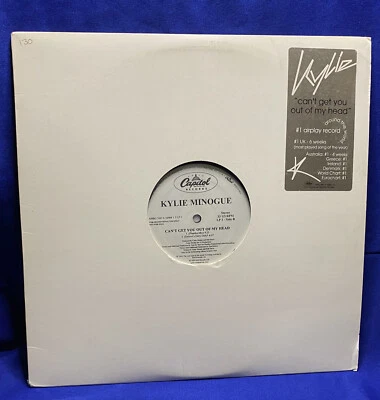 Kylie Minogue – Can't Get You Out Of My Head 2x Vinyl LP 12" Promo Mixes Rare — 第 1/4 张图片