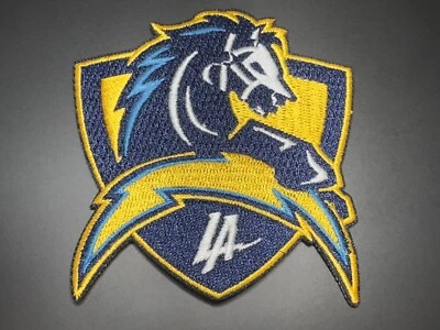 Los Angeles Chargers Embroidered Iron On Patch