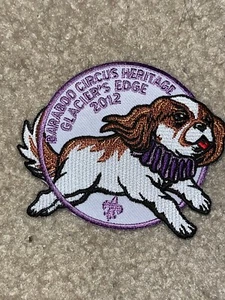 Boy Scout 2012 Dog Glaciers Edge Baraboo Circus Heritage Wisconsin Trail Patch - Picture 1 of 1
