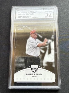 Donald Trump 2024 Leaf Golf CCG 10 RC POTUS - Bild 1 von 2