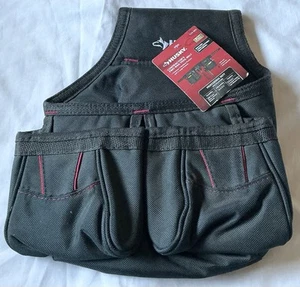 Husky Pouch For Handyman Apron Belt NEW Contractors Heavy Duty 3 Pockets NO BELT - Picture 1 of 8