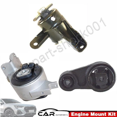 Juego de montaje de motor delantero y transmisión 3 piezas. 10-12 para Ford Mercury, Fusion Milan 3,0 L Foto 1 de 4