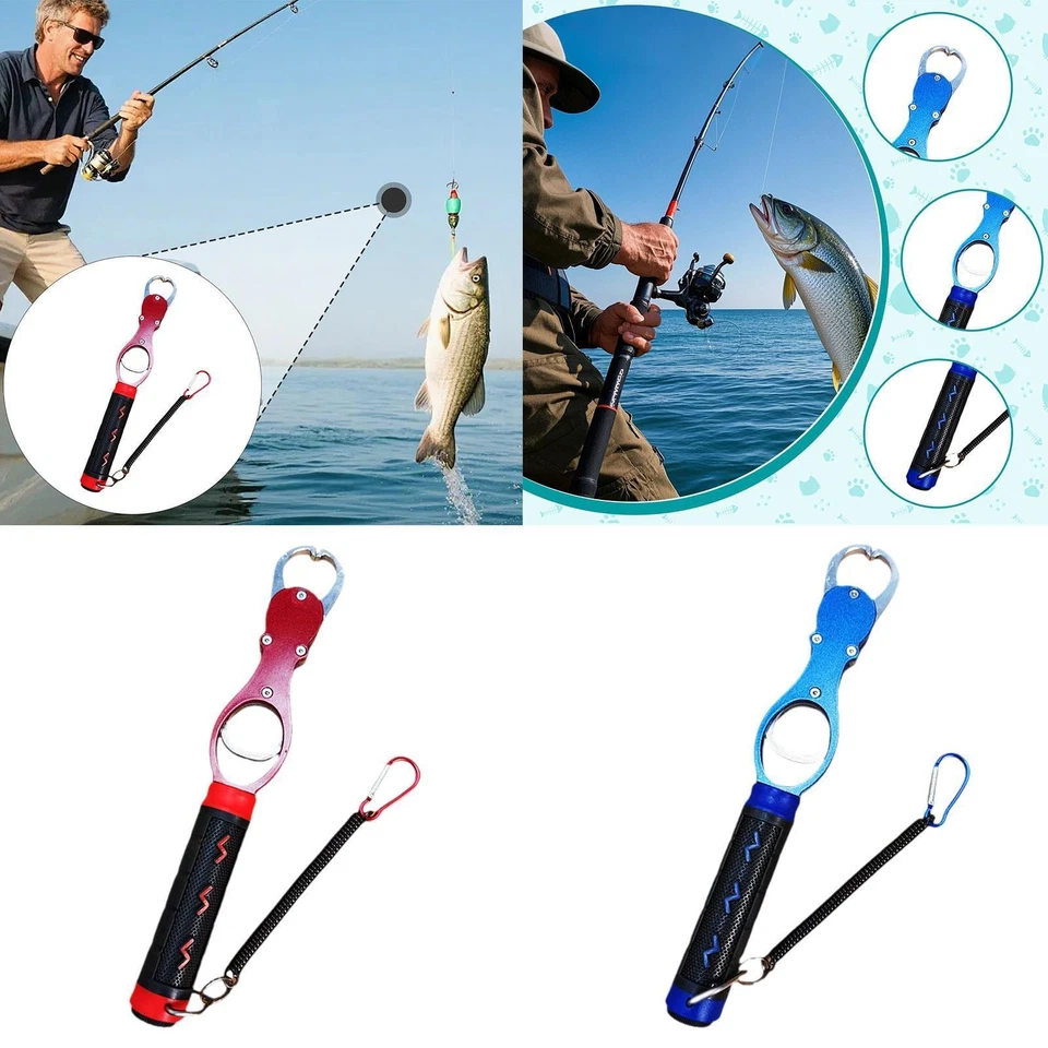 Fischlippengreifer mit Waage Männer Geschenk Angeln Greifer Waage - Bild 1 von 1