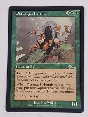 MTG Deranged Hermit (Urza's Legacy/Green/R) - BGM - Image 1 of 4