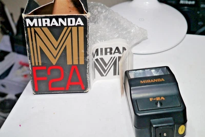 Boxed Vintage Miranda F-2A Flash Gun  - Tested and Working - Image 1 of 4