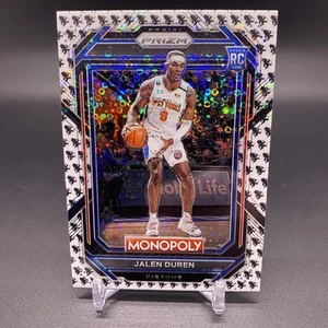 SSP! 🚨 2022-23 Panini Prizm Monopoly Jalen Duren RC Running Pistons Rookie #27 - Picture 1 of 2
