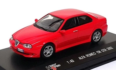 High Speed 1/43 Scale 43KFB25S - 2002 Alfa Romeo 156 GTA - Red - Image 1 of 4