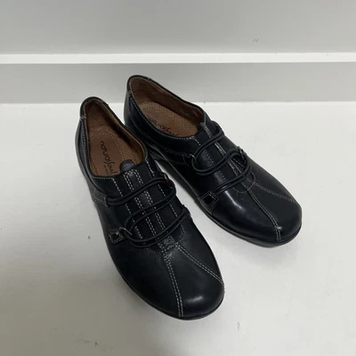 Zapato sin cordones Naturalizer para mujer 6M negro Nerva mocasines de cuero Foto 1 de 4