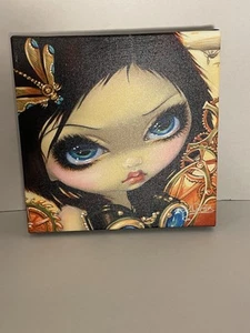 Faces of Faery #183 Jasmine Becket-Griffith 10”x10” Canvas Print Signed - Picture 1 of 9