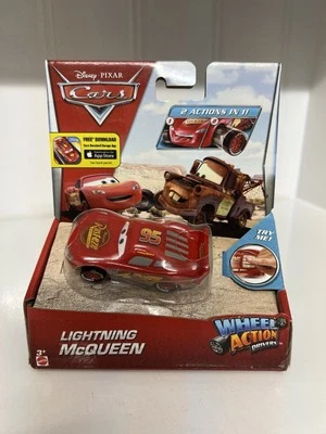 DISNEY PIXAR CARS WHEEL ACTION DRIVERS LIGHTNING MCQUEEN - Image 1 of 4