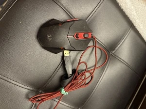 Souris gaming Redragon M601 CENTROPHORUS-3200 DPI pour PC 6 boutons réglage du poids - Photo 1/8