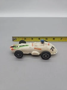 Coche Ranura Indy De Colección 1964 Blanco Eldon Roadster Racing Escala 1/32 Sin Probar - Imagen 1 de 9