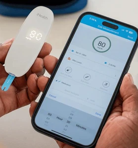 IHealth Wireless Smart Blutzuckermessgerät Set mit App - Bild 1 von 5