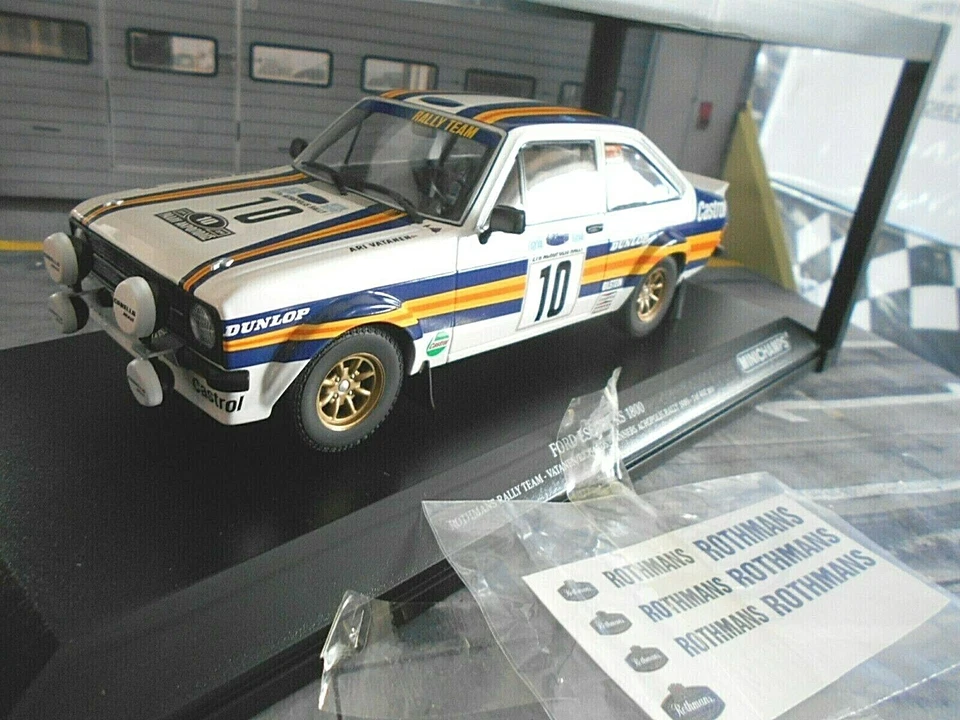 FORD Escort MKII Rallye RS1800 Acropole 1980 Winner #10 Vatanen Minichamps 1:18  - Bild 1 von 4