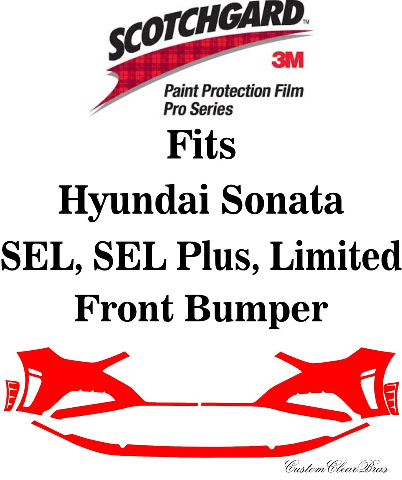 Protección de pintura 3M Scotchgard serie Pro compatible con Hyundai Sonata 2020 2021 2022 2023 Foto 1 de 3