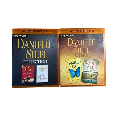 Danielle Steel  Audiobook Happy Birthday Hotel Vendome Prodigal Son Prec Gift - Image 1 of 3