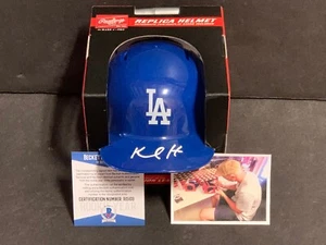 Kody Hoese Los Angeles Dodgers Signed Mini Helmet Beckett ROOKIE COA - Picture 1 of 1