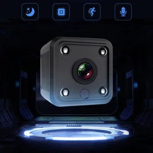 Mini Camera Wireless Wifi IP Security 1080P Night Vision DVR Hide WiFi Remote - Picture 1 of 10