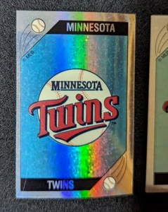 Minnesota Twins logo - Lot of 2 Stickers - Picture 1 of 6