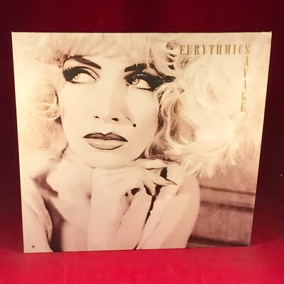 EURYTHMICS Savage 1987 UK VINYL LP + INNER original  I Need A Man original - Image 1 of 4