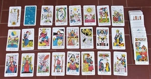 NUOVO TAROCCO LIGURE PIEMONTESE 78 carte MATTEO GUARNACCIA 1982 Tarot La Milano - Picture 1 of 1