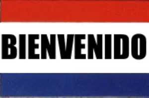BIENVENIDO Flag 3x5 ft WELCOME Sign Flag - Picture 1 of 1