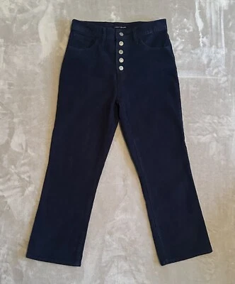 Mini bota corta de pana Lucky Brand Bridgette tiro alto para mujer 6/28 azul Foto 1 de 4