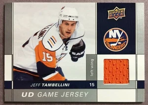 2009-10 Upper Deck Game Jersey #GJ-JT Jeff Tambellini New York Islanders - Bild 1 von 2