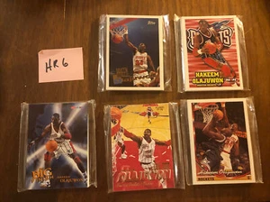HOUSTON ROCKETS☄️NBA Basketball 1990s Team Sets🏀 Lot of 5💥Olajuwon Drexler #6 - Picture 1 of 8