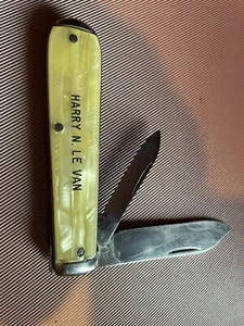 Navaja de bolsillo vintage/rara para cigarros Y&B (ver fotos) - Imagen 1 de 5