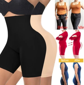 Women Slimming Body Shaper High Waist Shapewear Firm Tummy Control Panties Pants - Picture 1 of 23