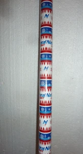 PAPEL DE ENVOLVER REGALO NAVIDAD CERVEZA LUZ NATURAL Natty 60 pies cuadrados nuevo sellado - Imagen 1 de 3