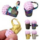 Lovely Pin Cushion Ring 2 in 1 Sewing Pin Holder Thimble Finger Ring