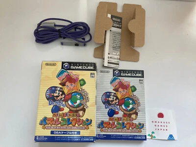Nintendo GC Puzzle Collection & GBA cable Set Game Cube Japan JP CIB NGC w/Box - Image 1 of 4