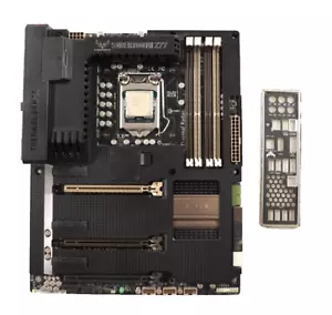 Asus Sabertooth Z77 Motherboard Intel Socket 1155 w/ Intel i7-3770K SR0PL CPU - Picture 1 of 7