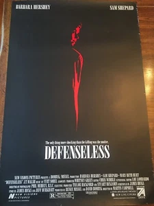 Defenseless Original Movie Poster - Rolled One Side - Picture 1 of 3