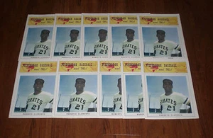 10 PIRATES ROBERTO CLEMENTE 1973 PITTSBURGH BASEBALL & ME MAGAZINES - Picture 1 of 5