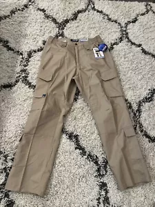 LAPG MEN'S OPERATOR PANT LOWER LEG POCKETS New tags Khaki 36x32 TOP1003EWB - Picture 1 of 13
