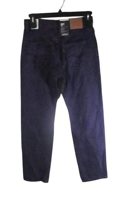 Levi’s High-Waisted Mom Jeans 80s Tapered Leg Cotton/Hemp Blend Black 29/30