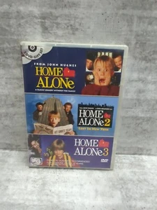 Home Alone 1, 2 & 3 (DVD, 1990) Macaulay Culkin,Joe Pesci, Daniel Stern. Region4 - Picture 1 of 2