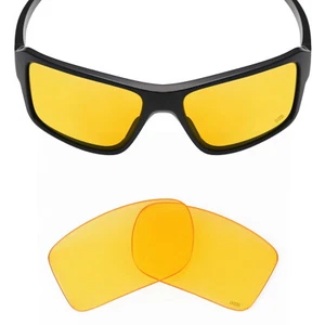 hdhut Anti-Seawater Polarized Replacement Lens for-Oakley Double Edge HD Yellow - Picture 1 of 4