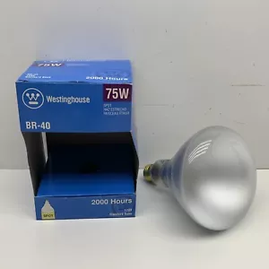 Lot of (5) Westinghouse 75BR40/SP 75-Watt Spot Lamp Light Bulb 75W 120V - Picture 1 of 9