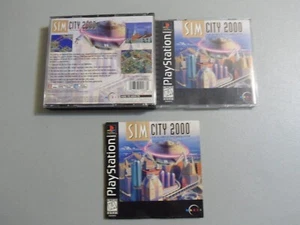 Sim City 2000 manuale, solo artwork e custodia, NESSUN GIOCO! 100% originale, Sony PS1 - Foto 1 di 13