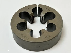 1-5/16" UNF Split Die (Right Hand),  HSS, 12tpi, 3"OD, Made In England (ANF NF) - Picture 1 of 4