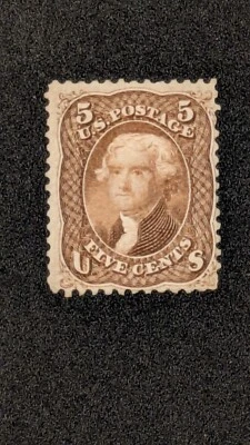 U.S. Stamp #76 fine to very fine mint no gum. Strong color and very fresh - Image 1 of 2
