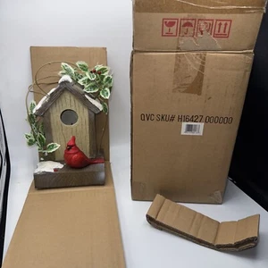 Vintage GEMMY Christmas Musical Bird House Animated QVC special- New Old Stock! - Picture 1 of 6