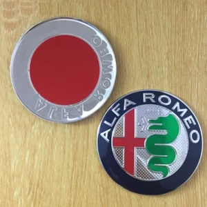 Logo Fregio Alfa Romeo 2015 Giulia 74mm per Mito, Giulietta, 159, GT, 147 156 - Imagen 1 de 1